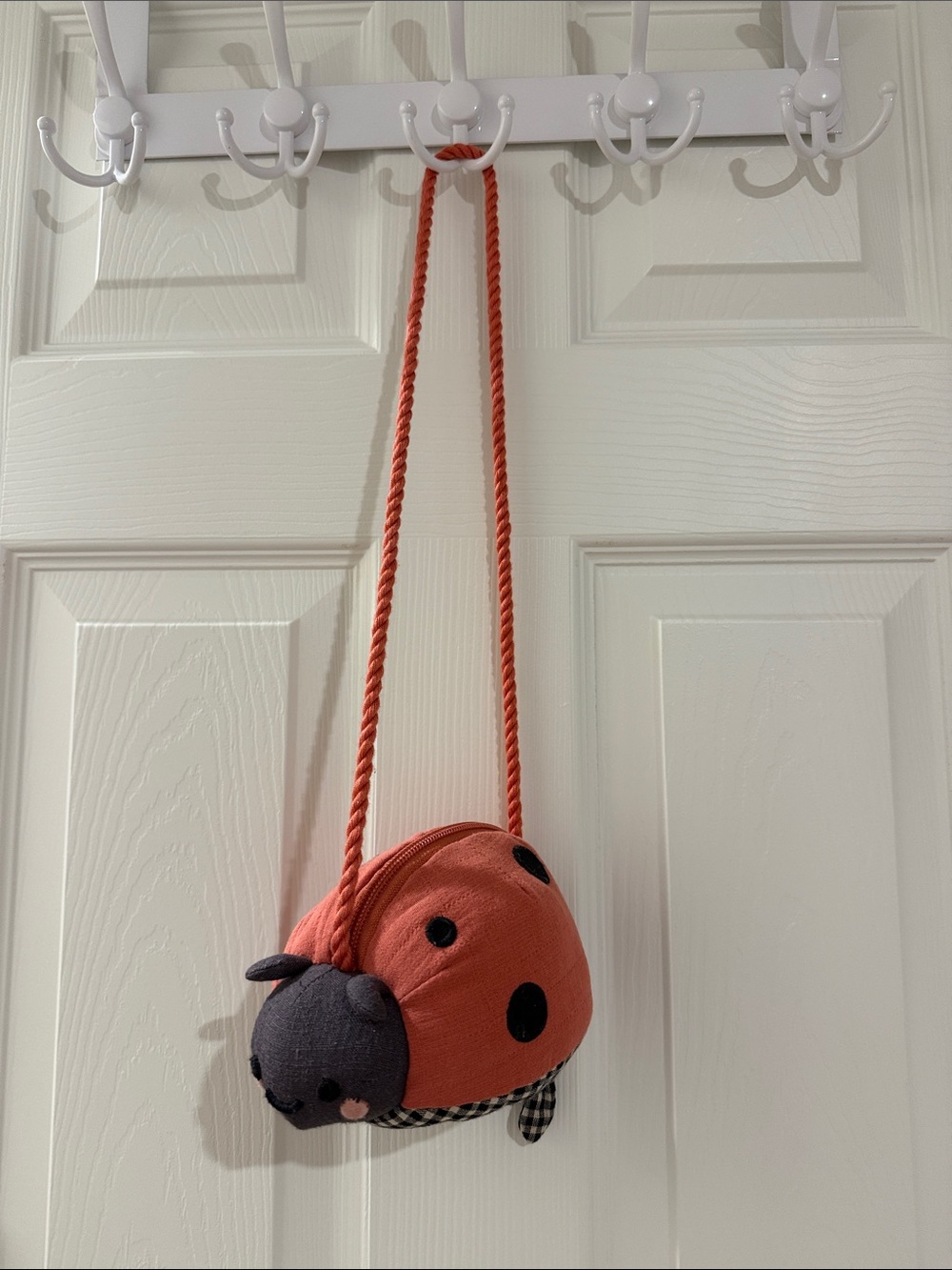 Zara Kids Ladybug Crossbody Bag - Red